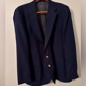 Navy blue sport coat